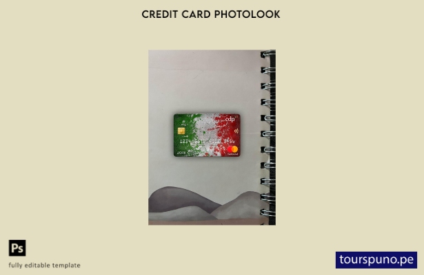 listo para imprimir Italia Cassa Depositi e Prestiti banco mastercard photolook 